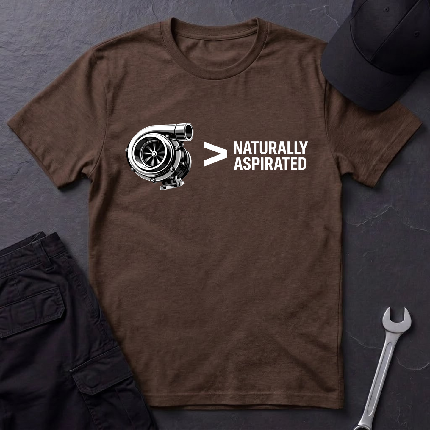 Turbo > Naturally Aspirated  T-Shirt