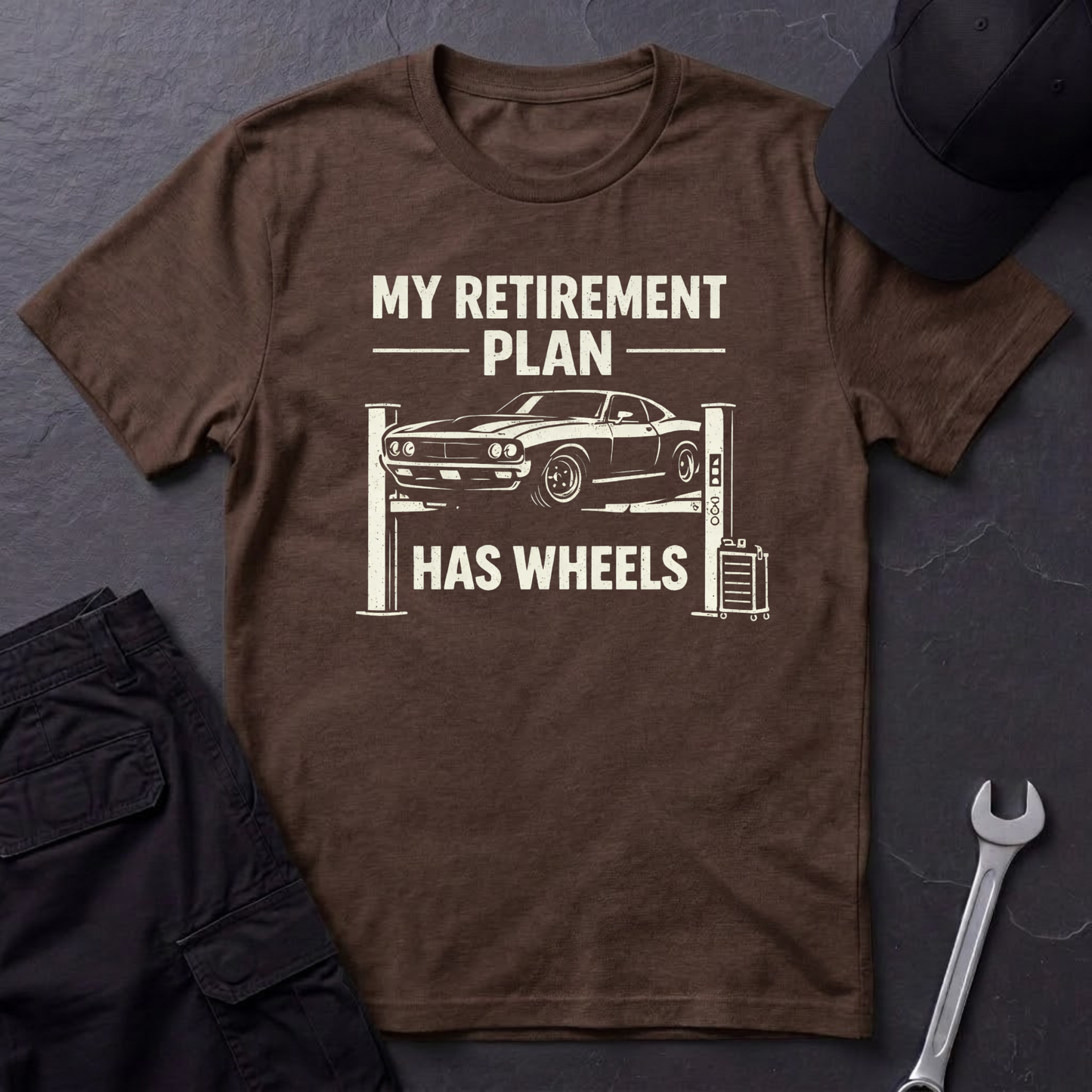 My Retirement Plan Has Wheels  T-Shirt