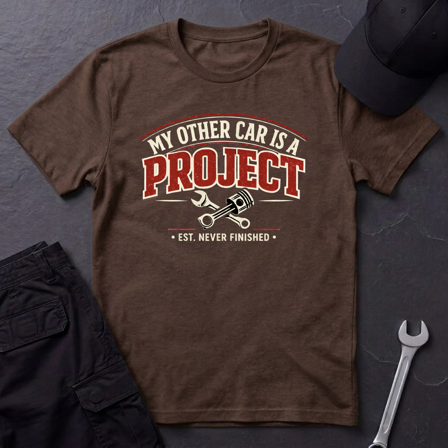 My Other Car Is A Project  T-Shirt