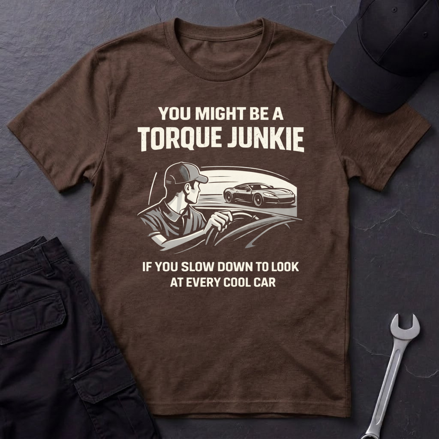 Slow Down To Look At Cars  T-Shirt