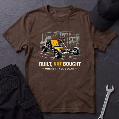 Built Not Bought Go-Cart light T-Shirt