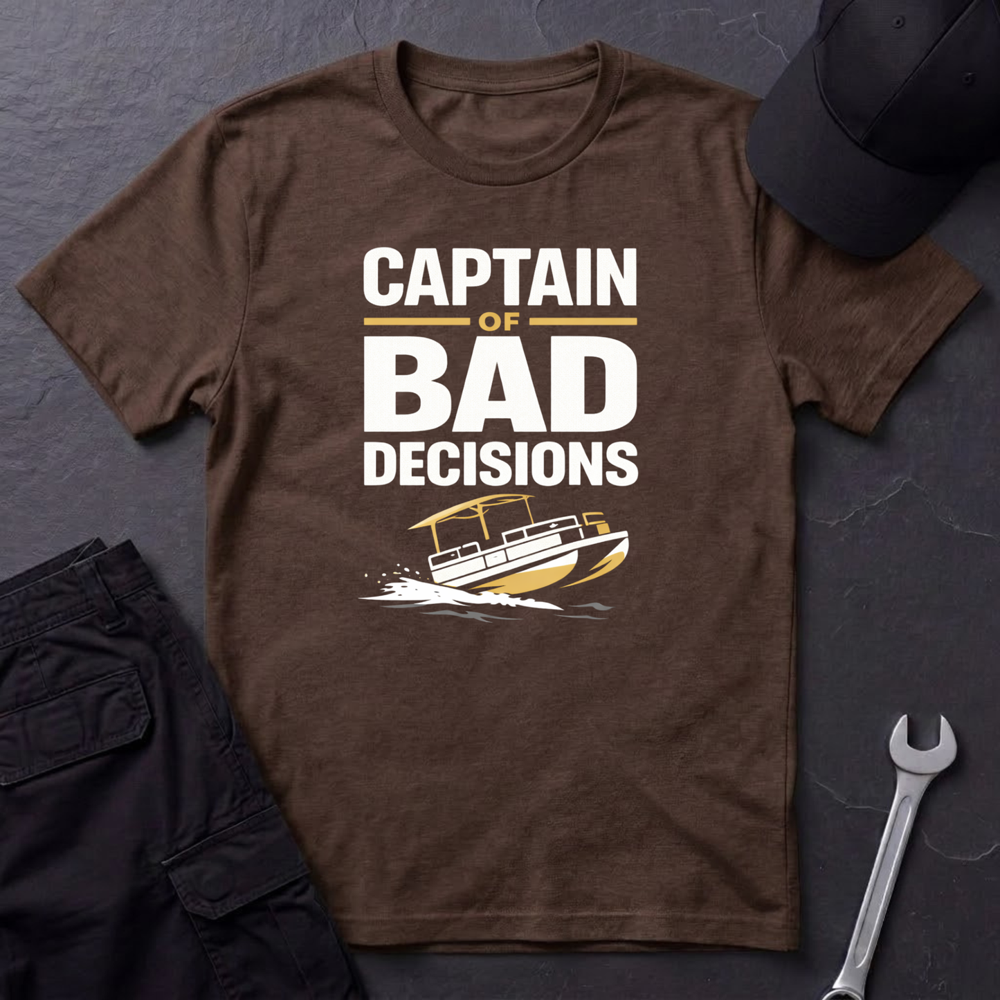 Captain Of Bad Decisions T-Shirt