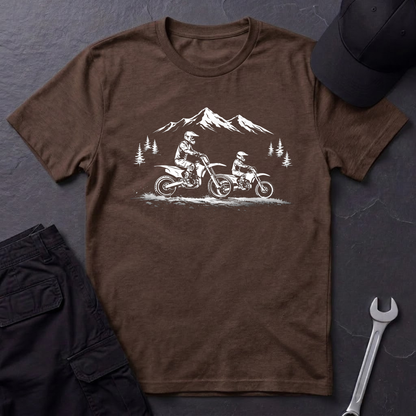 Parent Child Dirtbikes light T-Shirt
