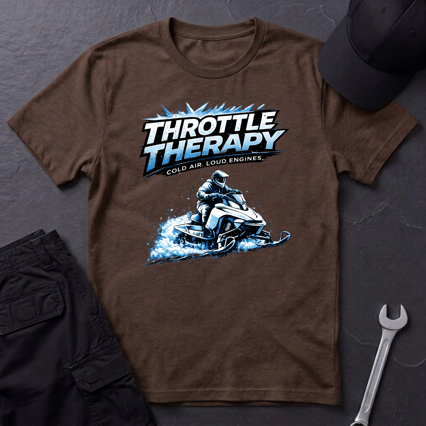Throttle Therapy Snowmobile  T-Shirt