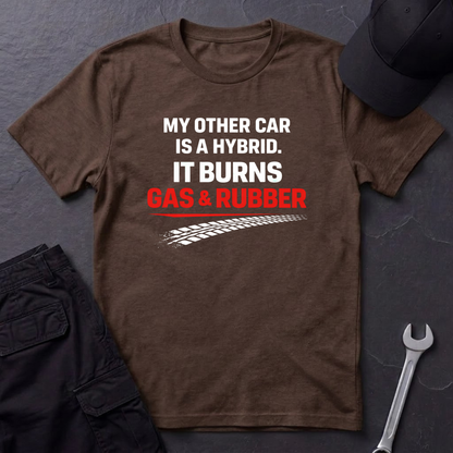 It Burns Gas & Rubber T-Shirt