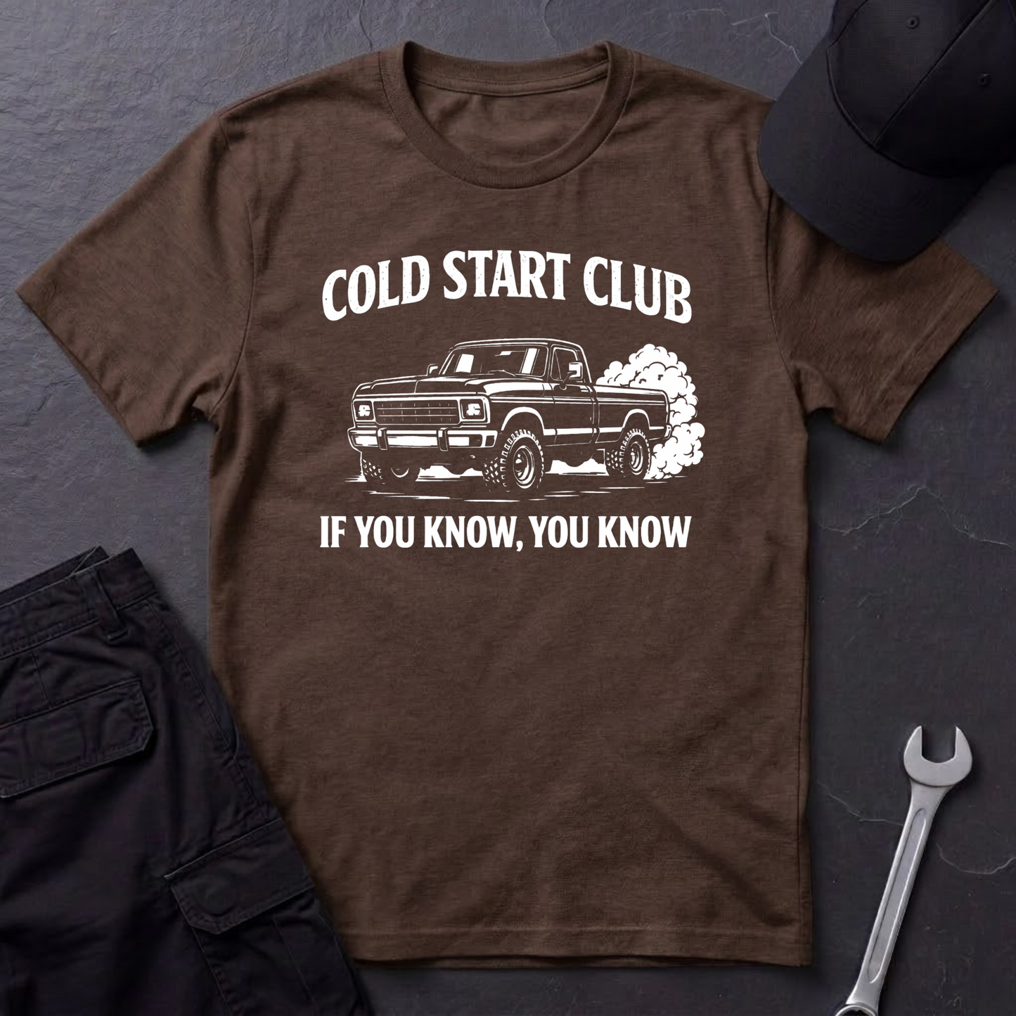 Cold Start Club Truck T-Shirt