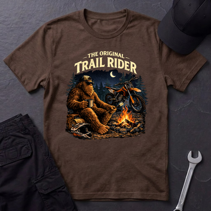 Bigfoot Trail Rider Campfire T-Shirt