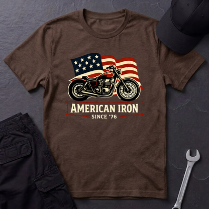 American Iron Motorcycle T-Shirt
