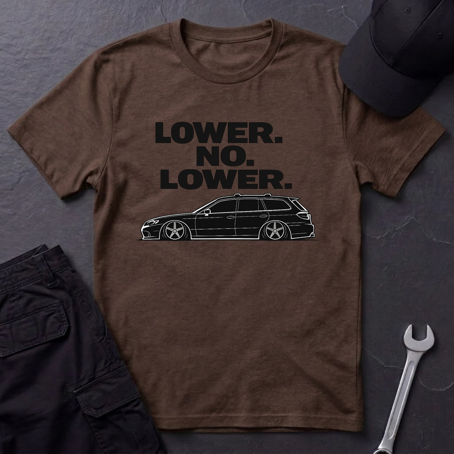 Lower No Lower black  T-Shirt