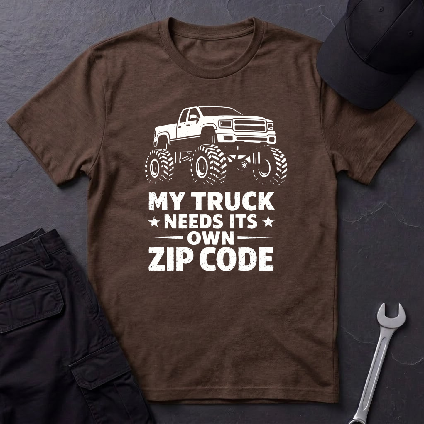 Truck Needs Zip Code  T-Shirt