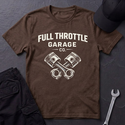 Full Throttle Garage  T-Shirt