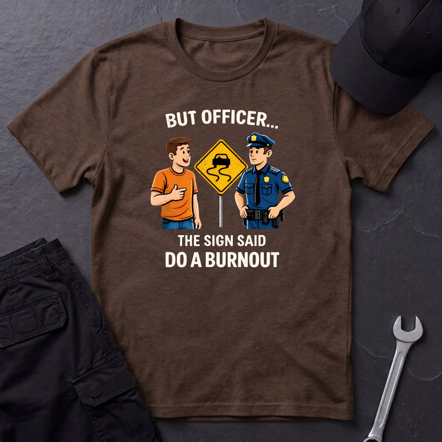 But Officer color T-Shirt