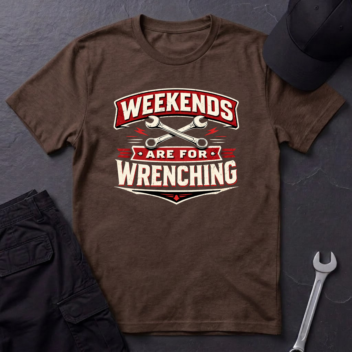 Weekends Are For Wrenching T-Shirt