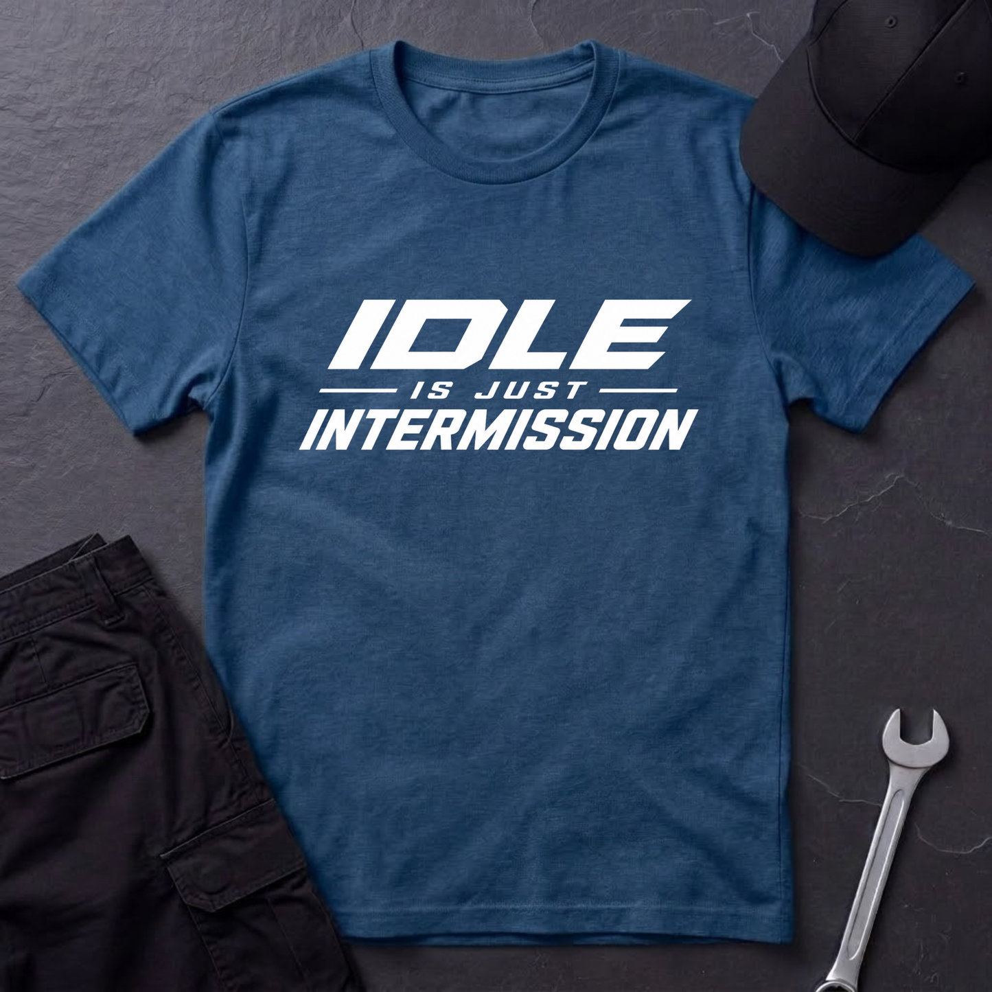 Idle Is Just Intermission  T-Shirt