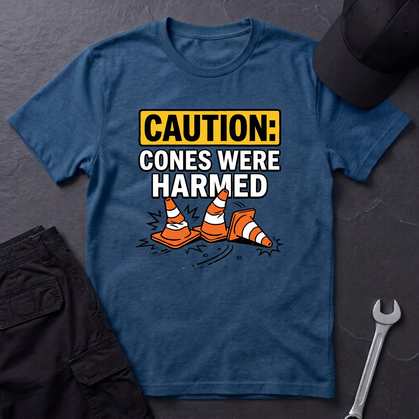 Autocross Cones Harmed  T-Shirt