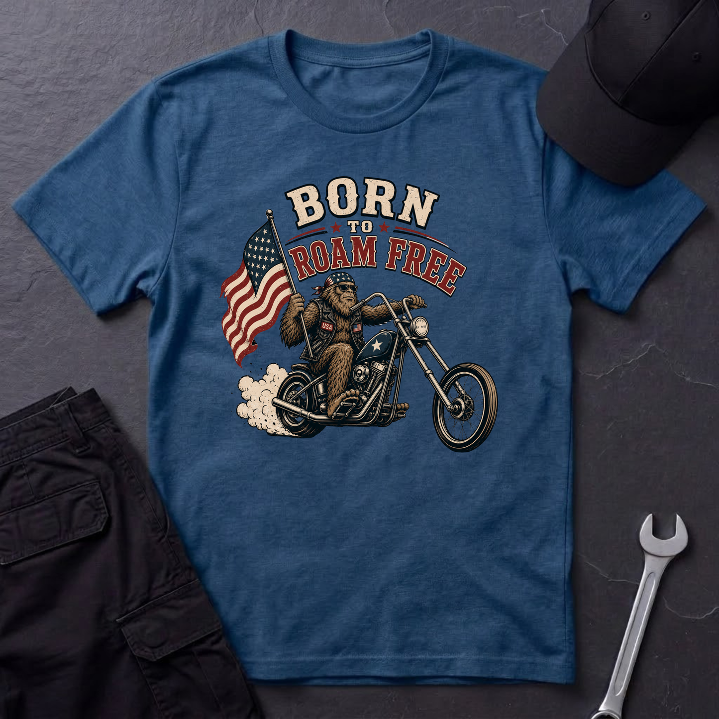 Born To Roam Free   T-Shirt