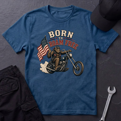 Born To Roam Free   T-Shirt