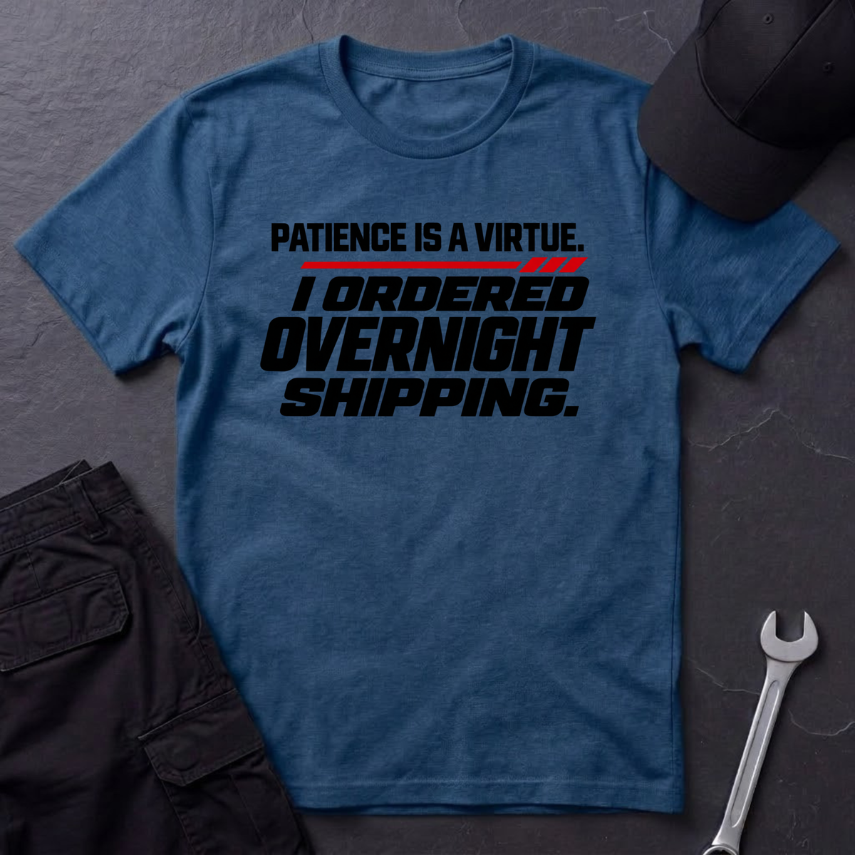 Patience Is A Virtue.  T-Shirt