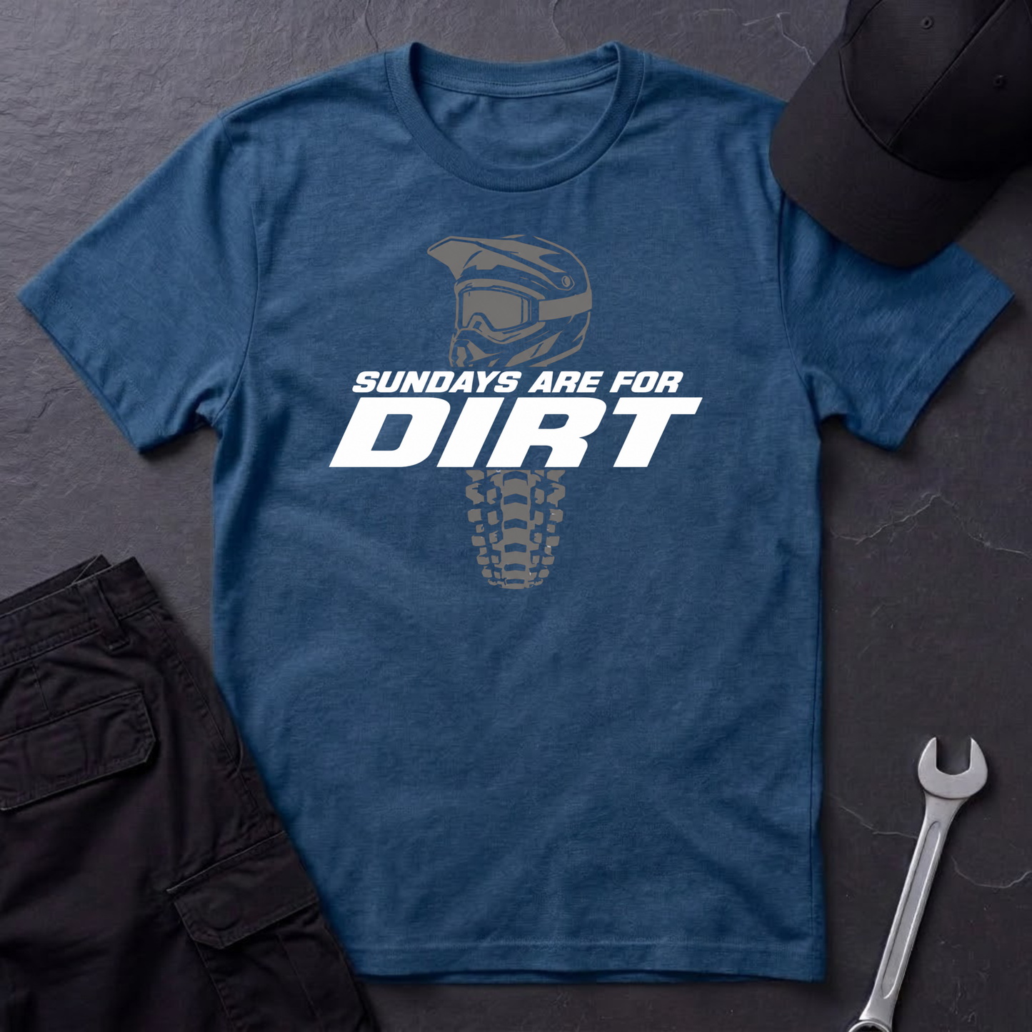 Sundays Are For Dirt   T-Shirt