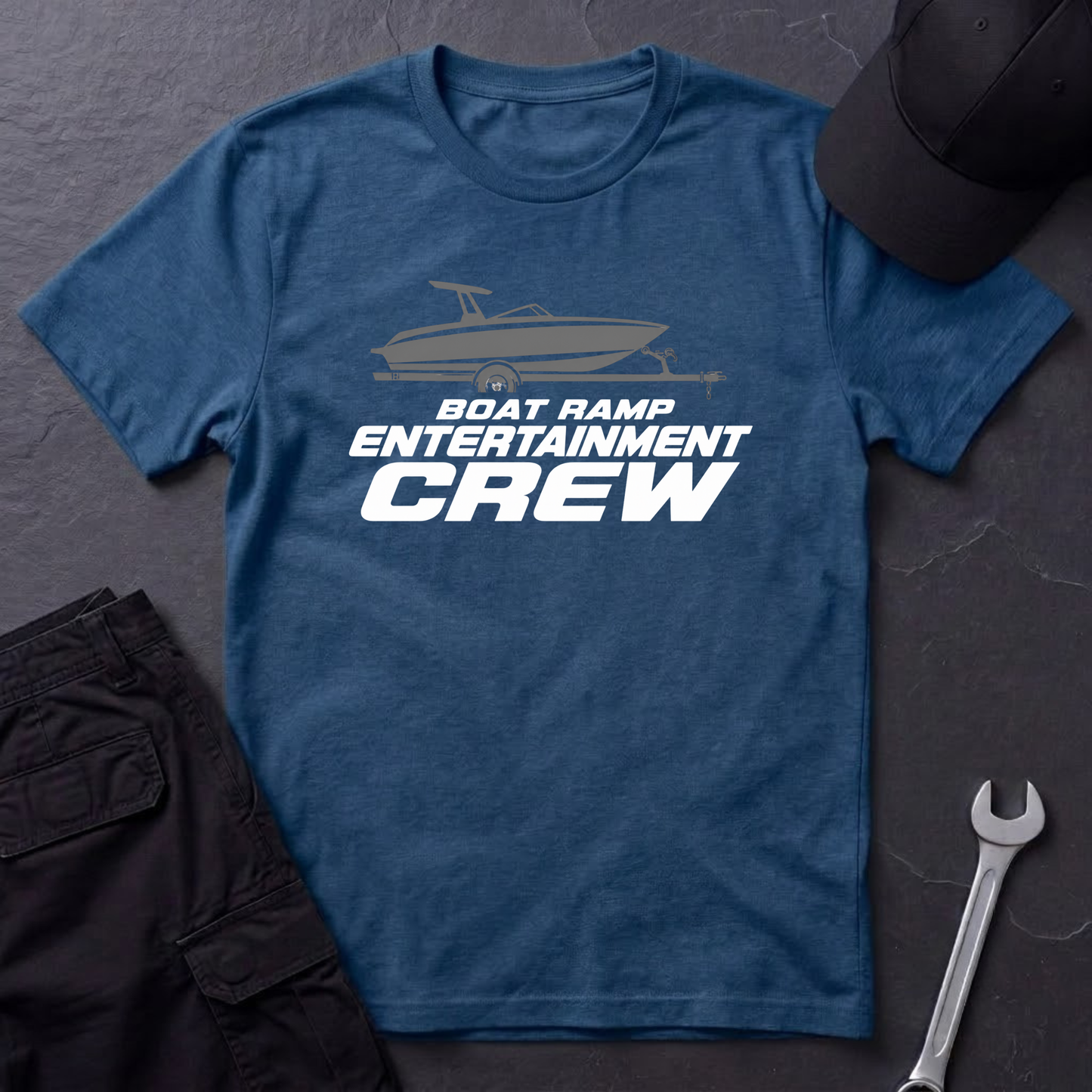 Boat Ramp Entertainment Crew   T-Shirt