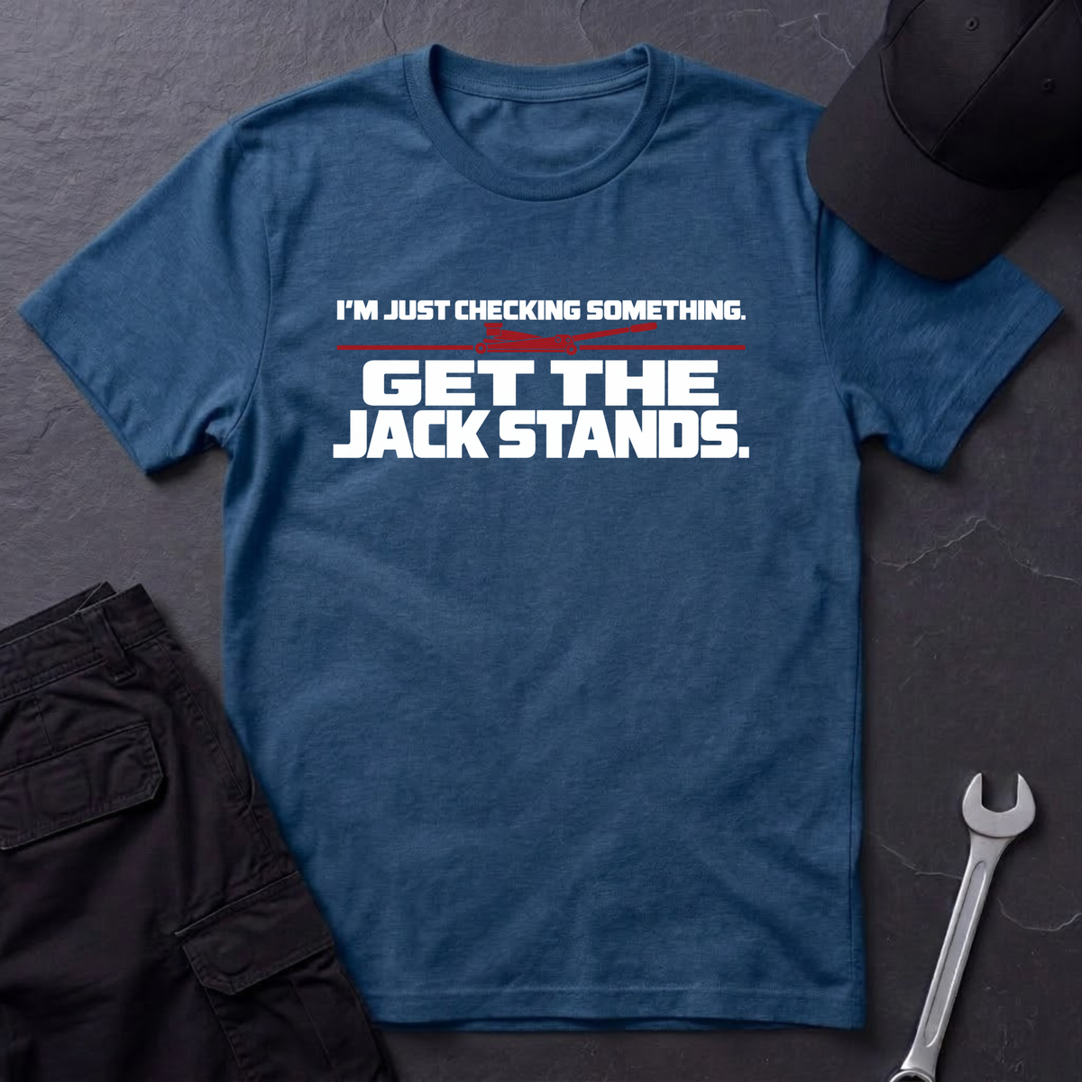 Checking Something  T-Shirt
