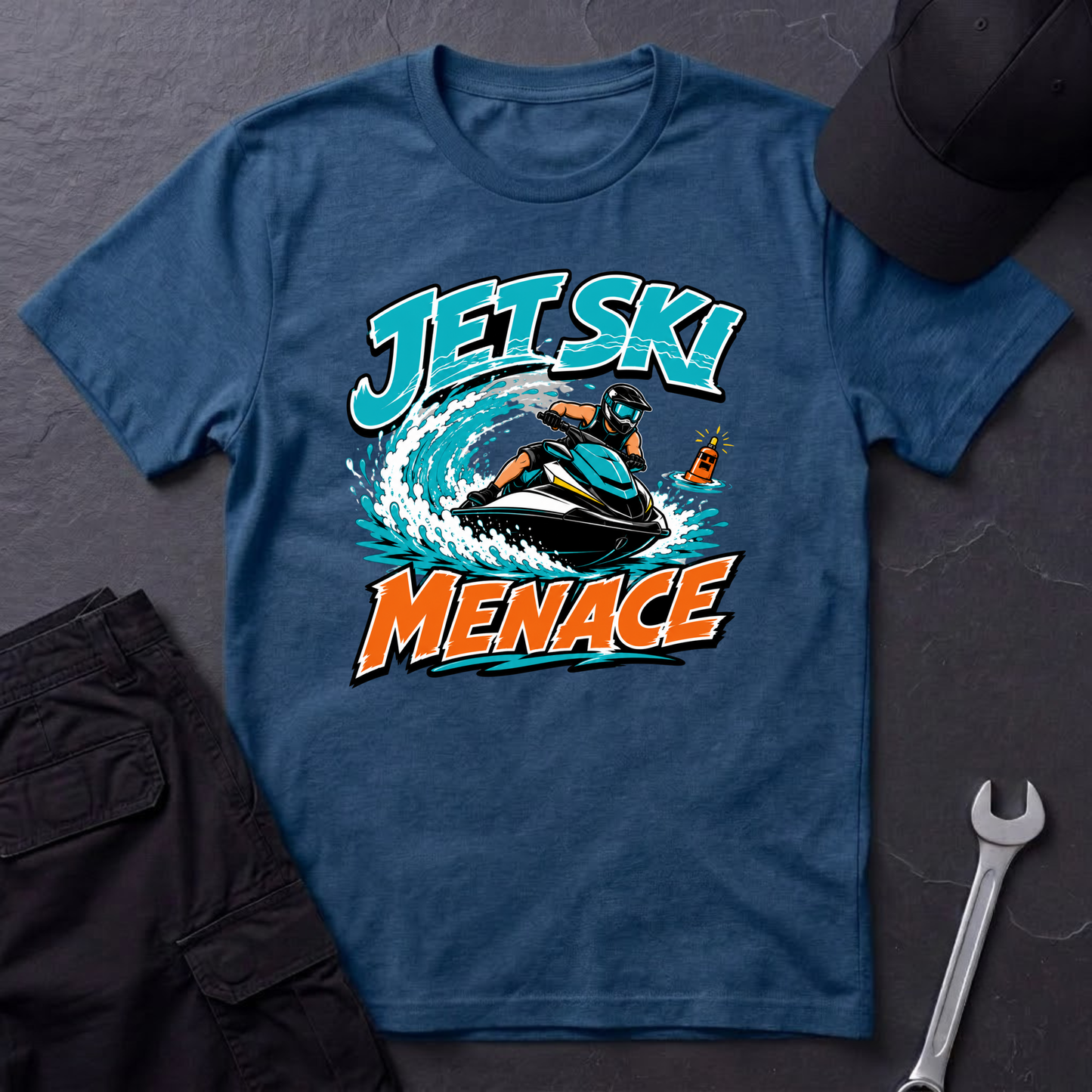 Jet Ski Menace  T-Shirt