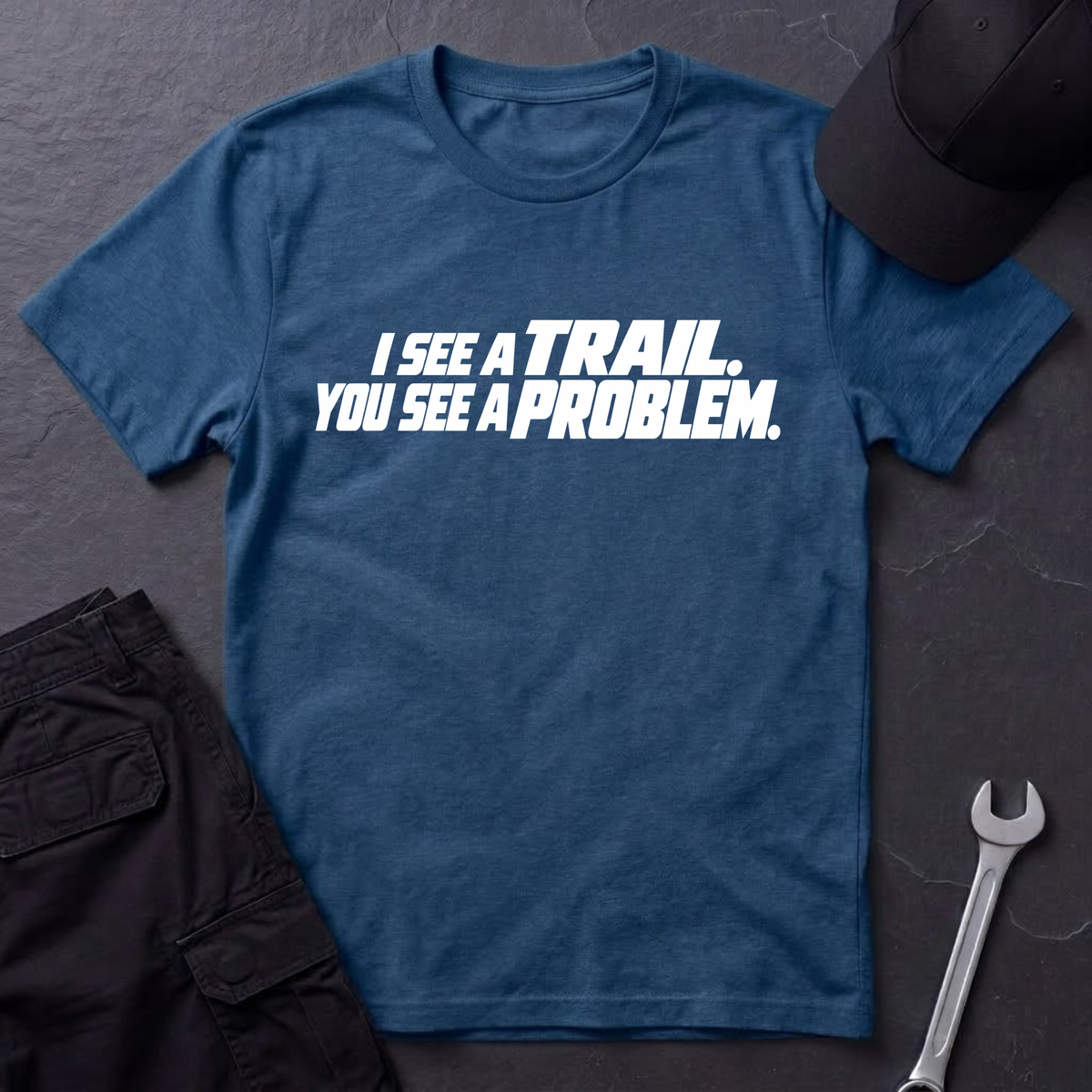 I See A Trail.  T-Shirt