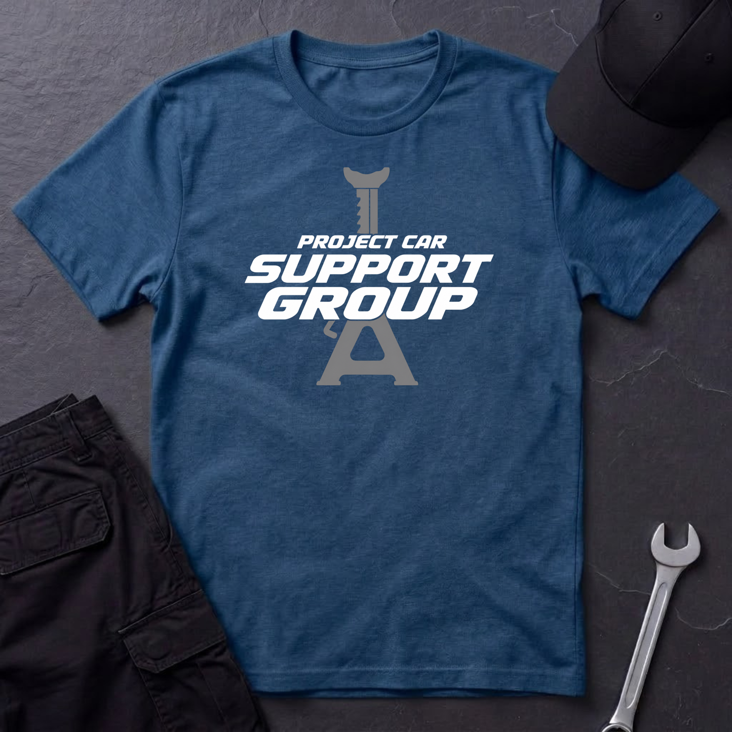 Project Car Support Group   T-Shirt