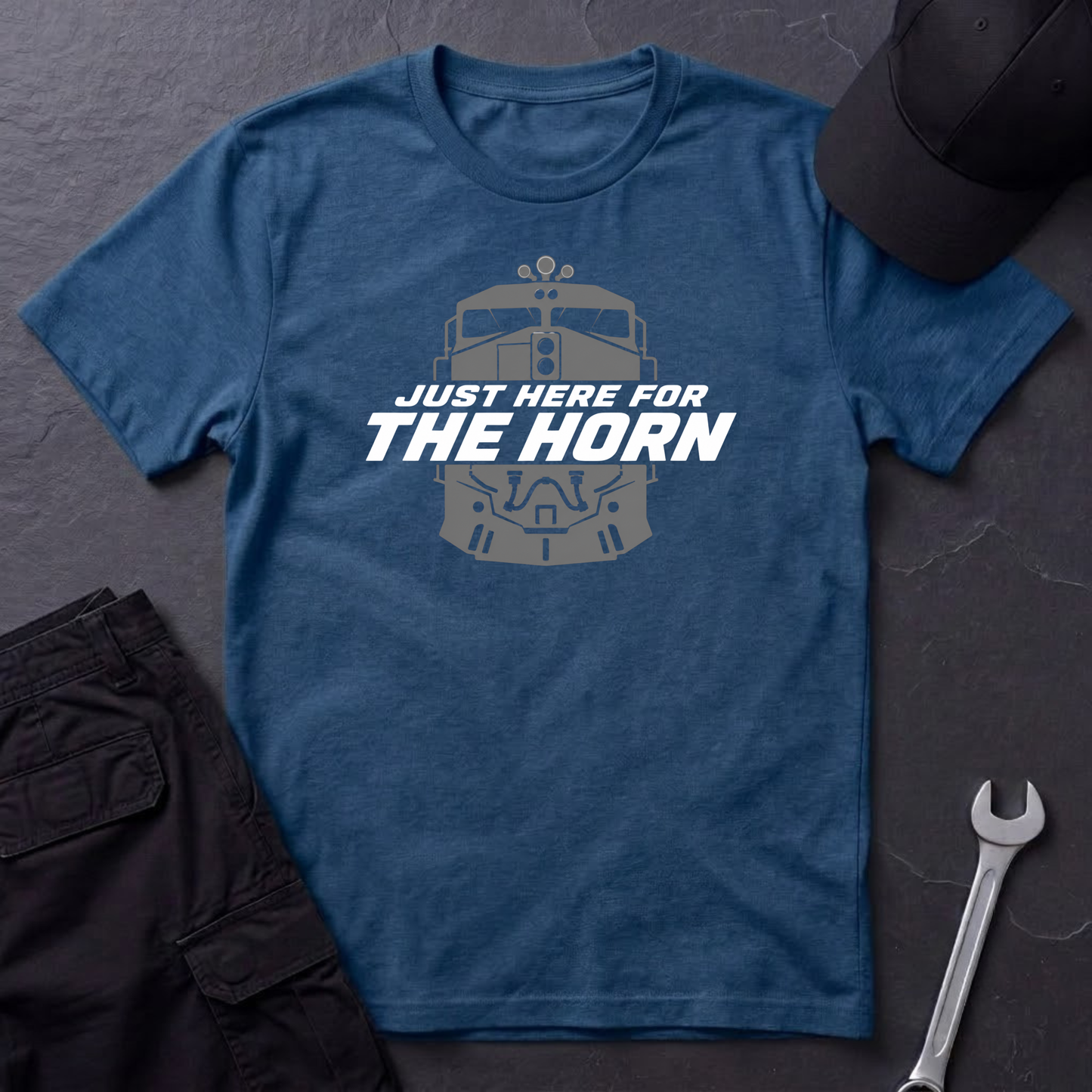 Just Here For The Horn   T-Shirt