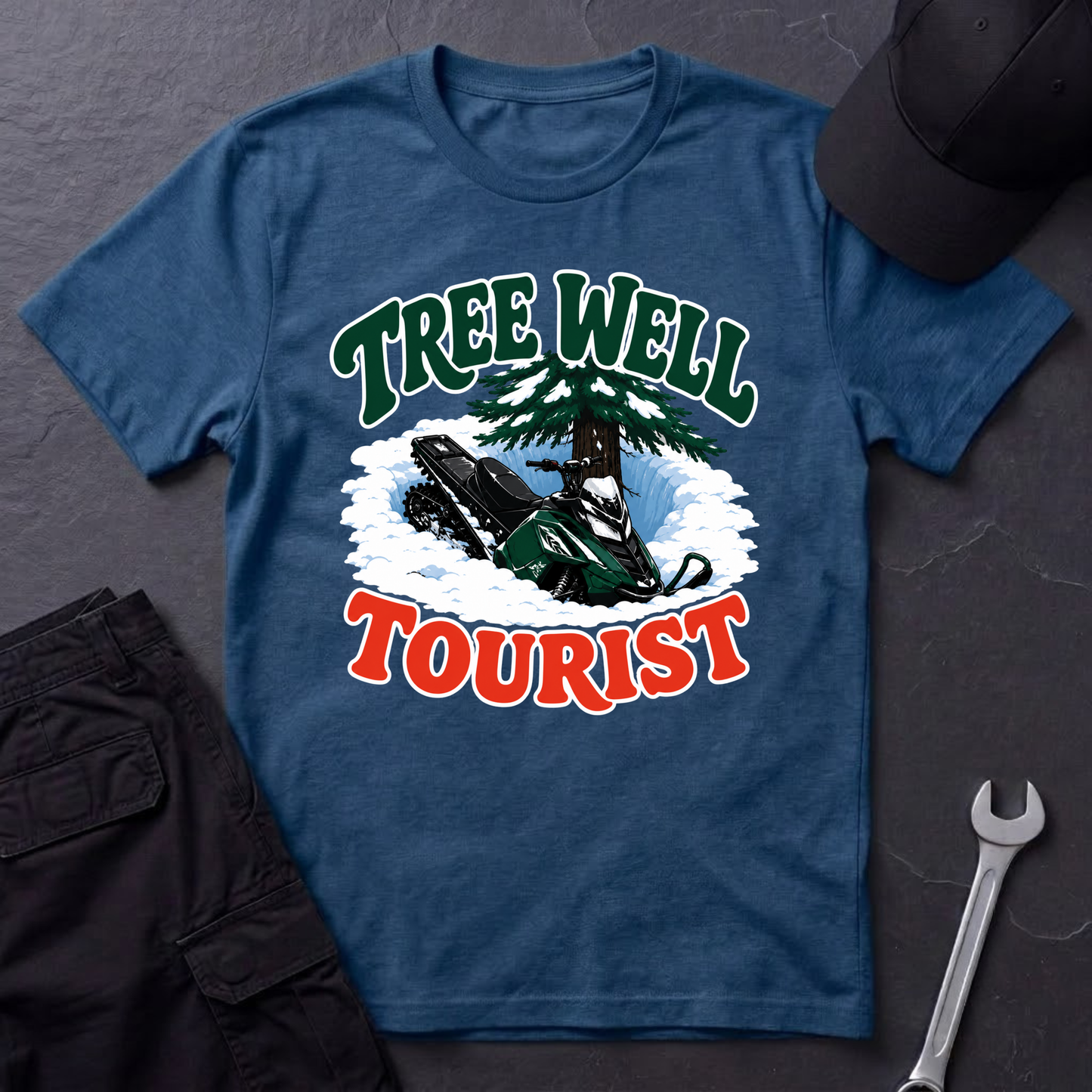 Tree Well Tourist  T-Shirt