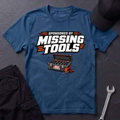 Sponsored By Missing Tools  T-Shirt