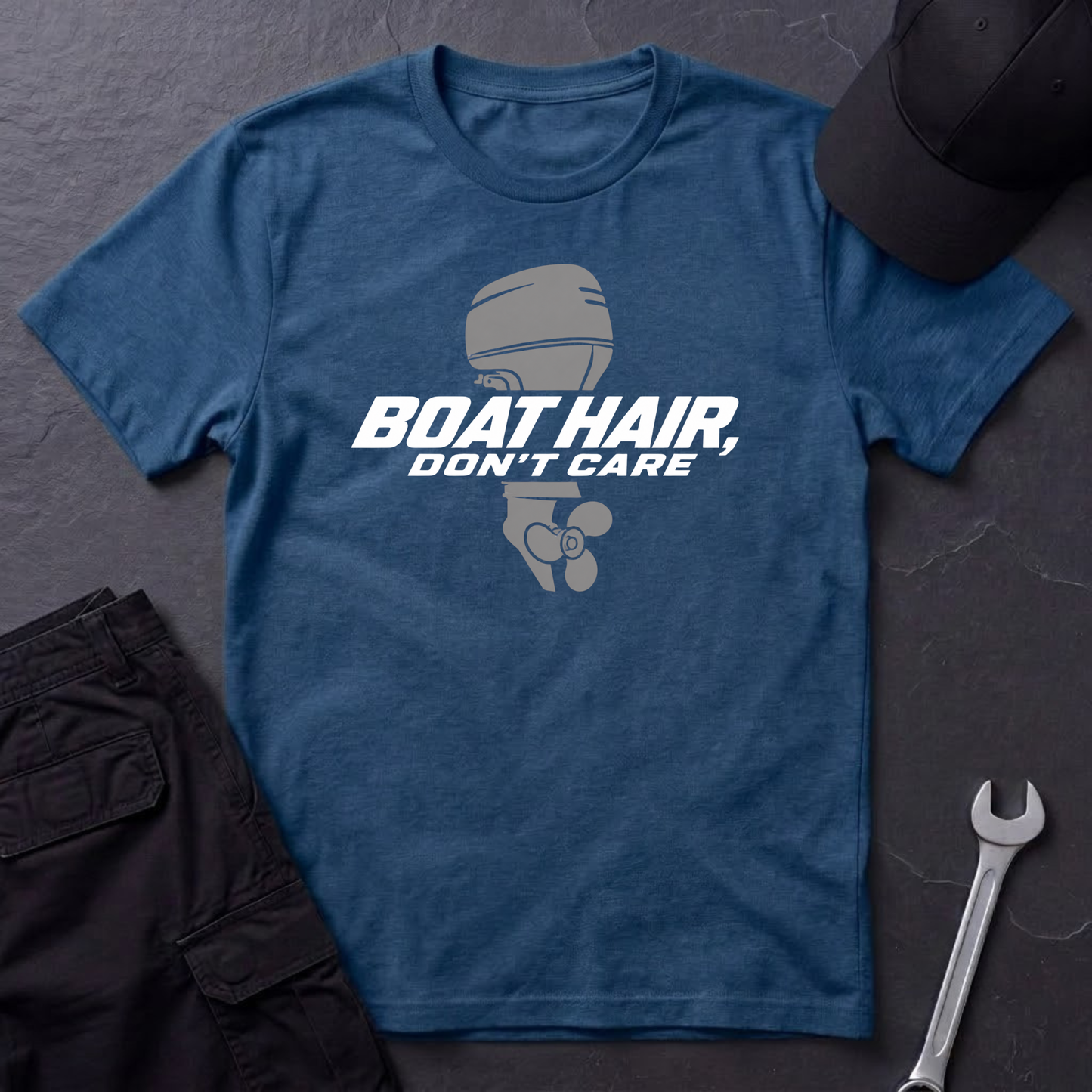 Boat Hair, Don't Care  T-Shirt