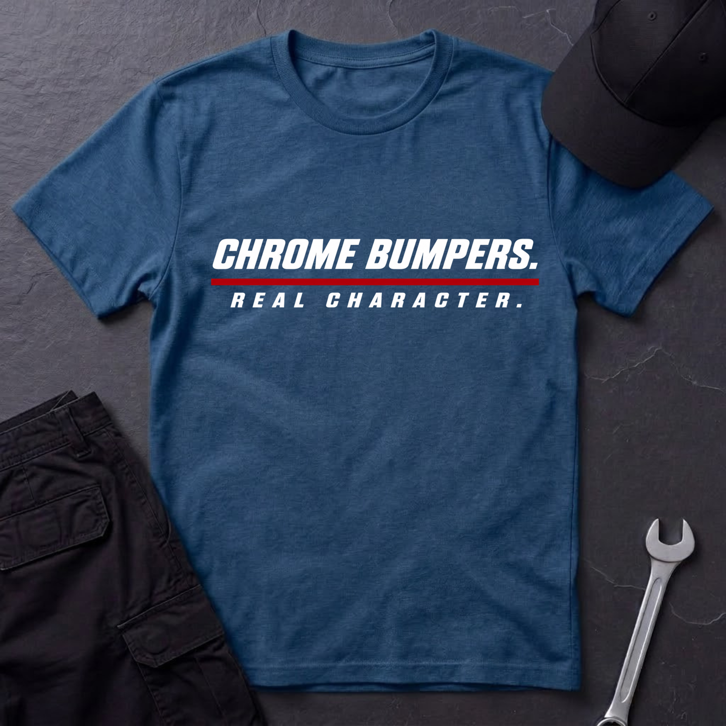 Chrome Bumpers.   T-Shirt