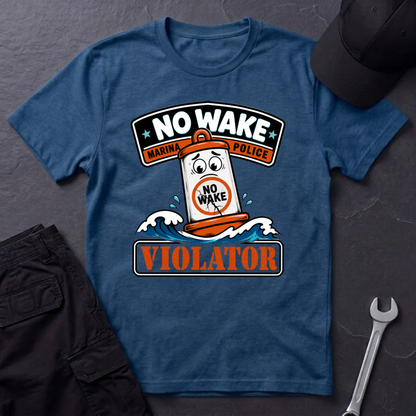 No Wake Violator  T-Shirt
