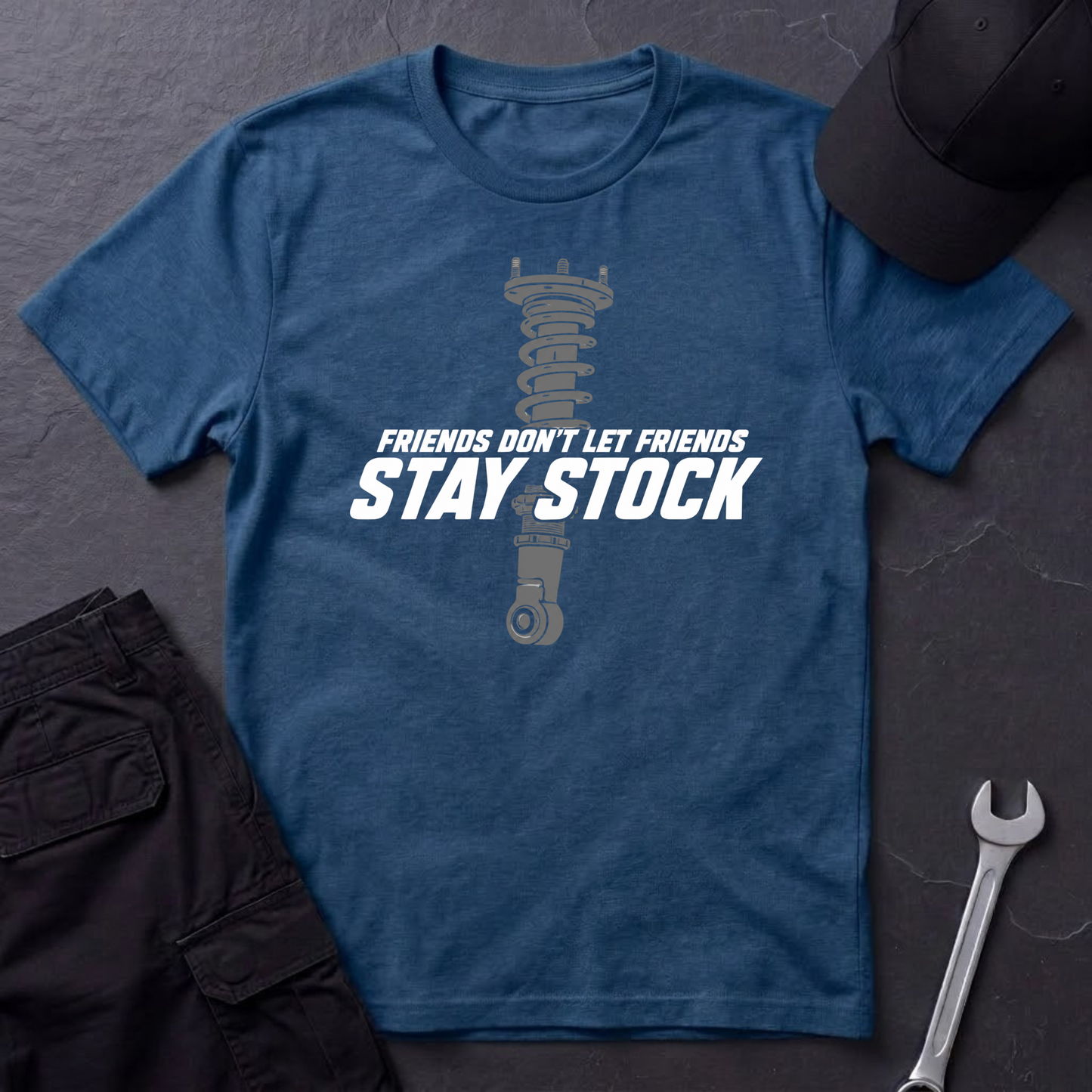 Friends Don't Stay Stock   T-Shirt