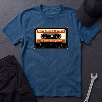 Before Bluetooth Cassette T-Shirt