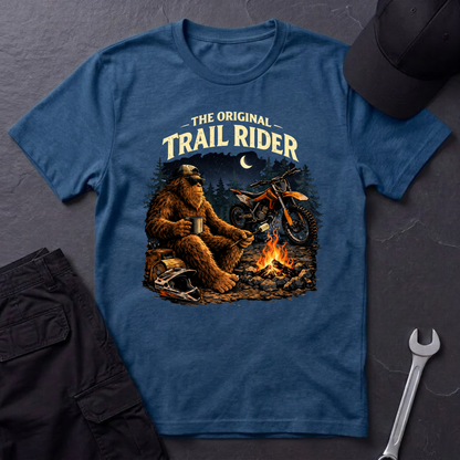 Bigfoot Trail Rider Campfire T-Shirt