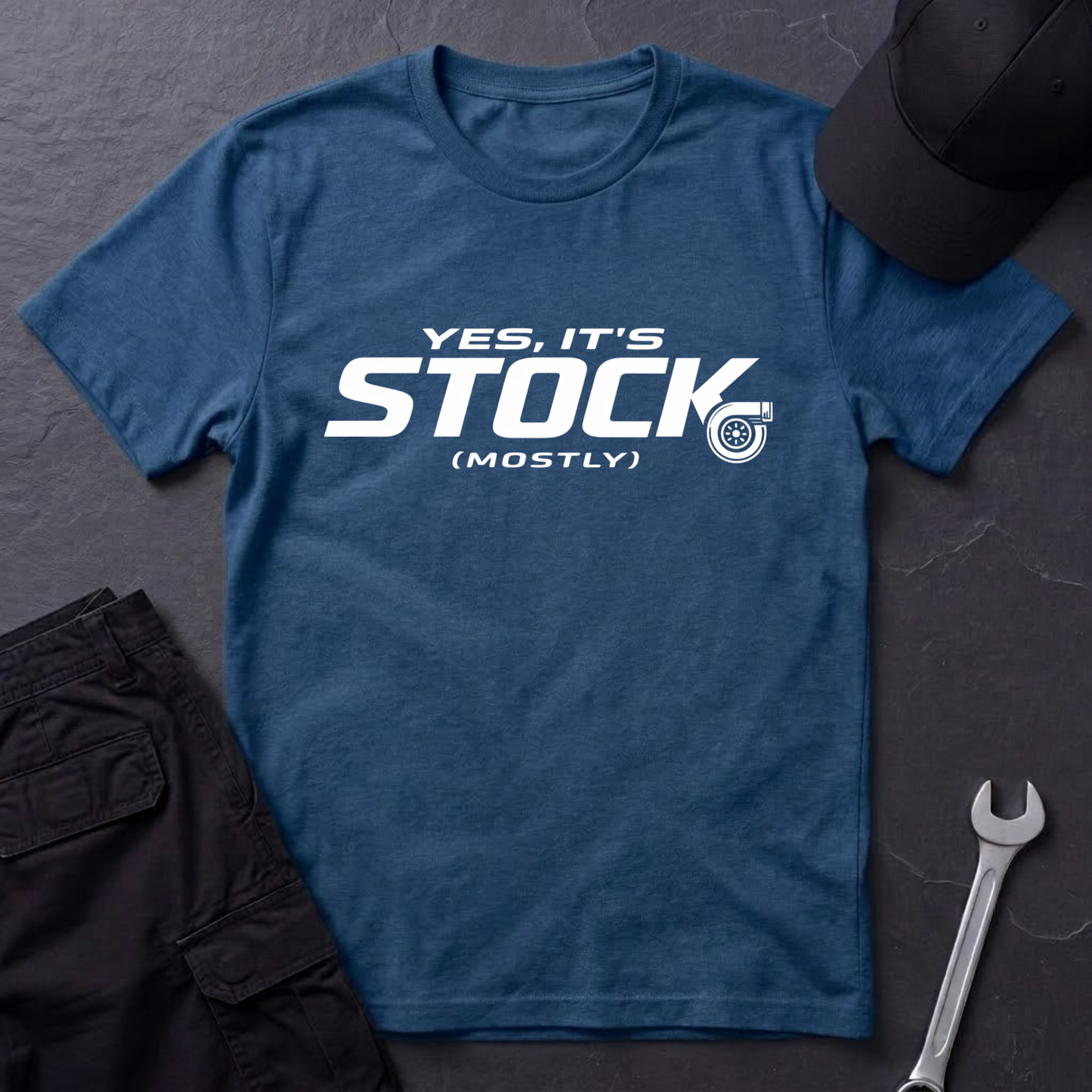 Yes, It's Stock, Mostly  T-Shirt