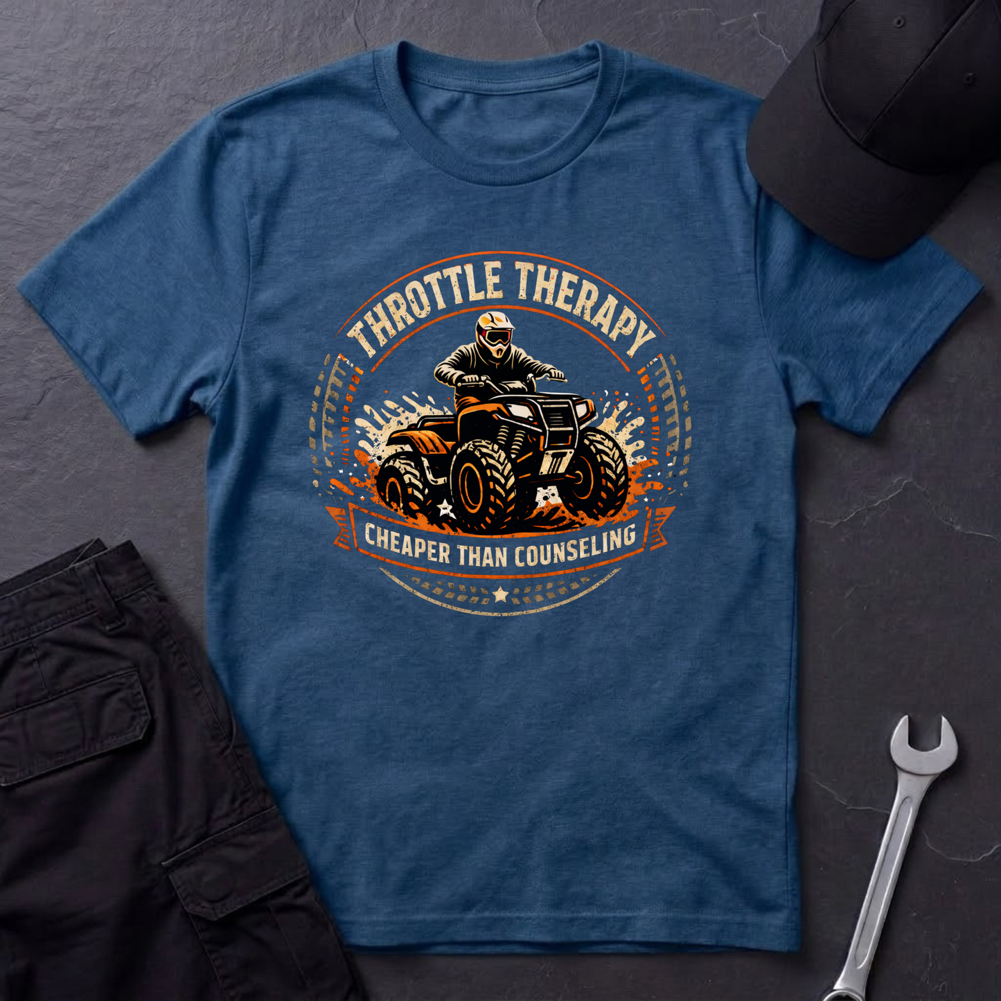 Throttle Therapy Quad  T-Shirt