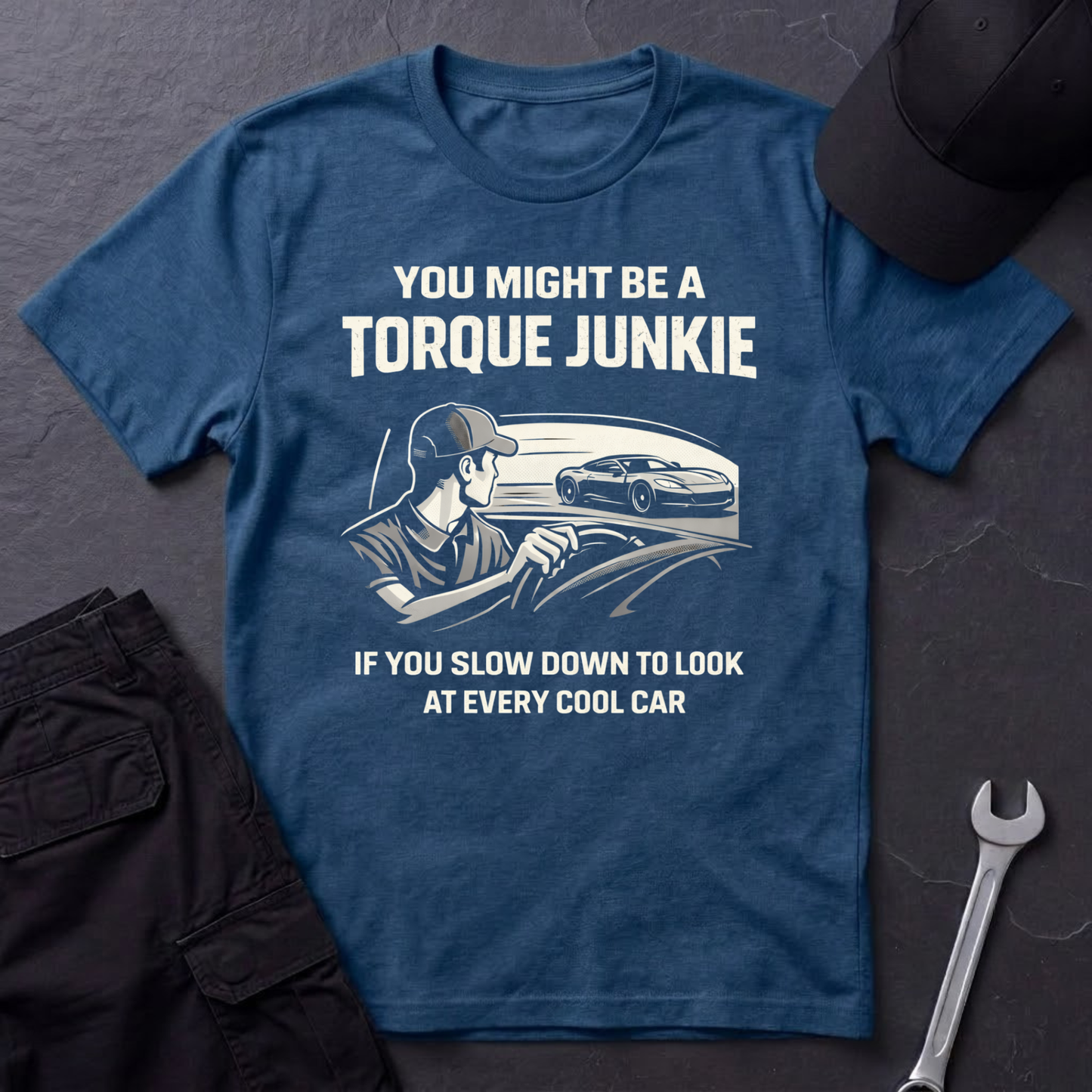 Slow Down To Look At Cars  T-Shirt