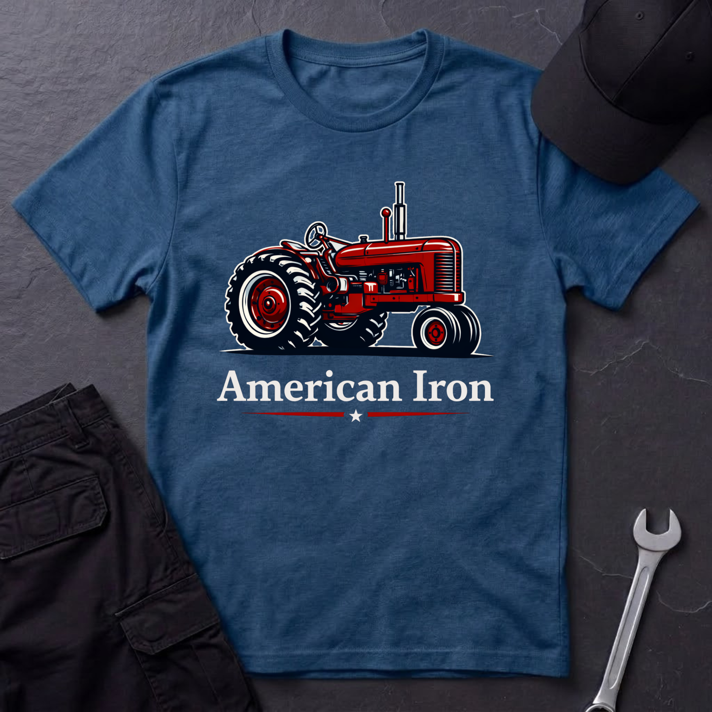 American Iron Tractor T-Shirt