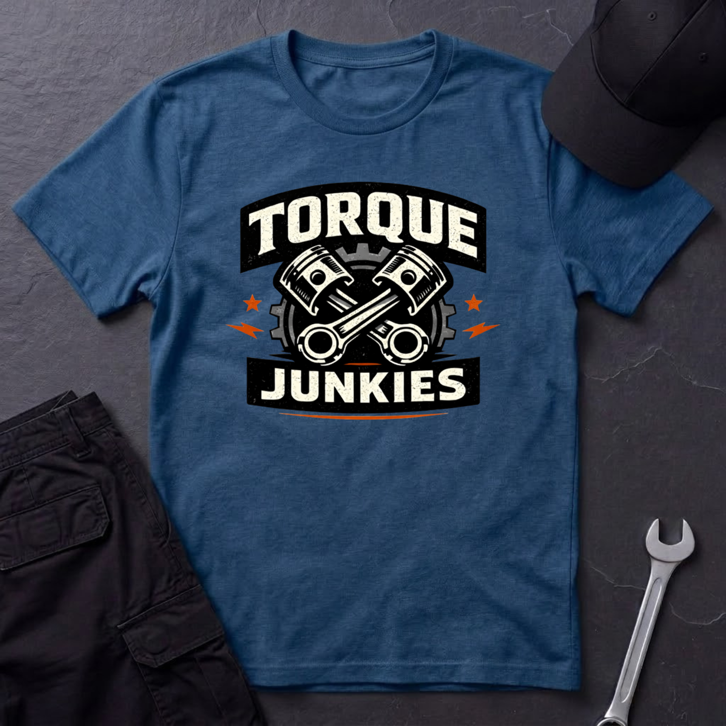 Torque Junkies Pistons  T-Shirt