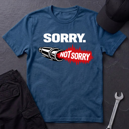 Sorry. Not Sorry. white  T-Shirt