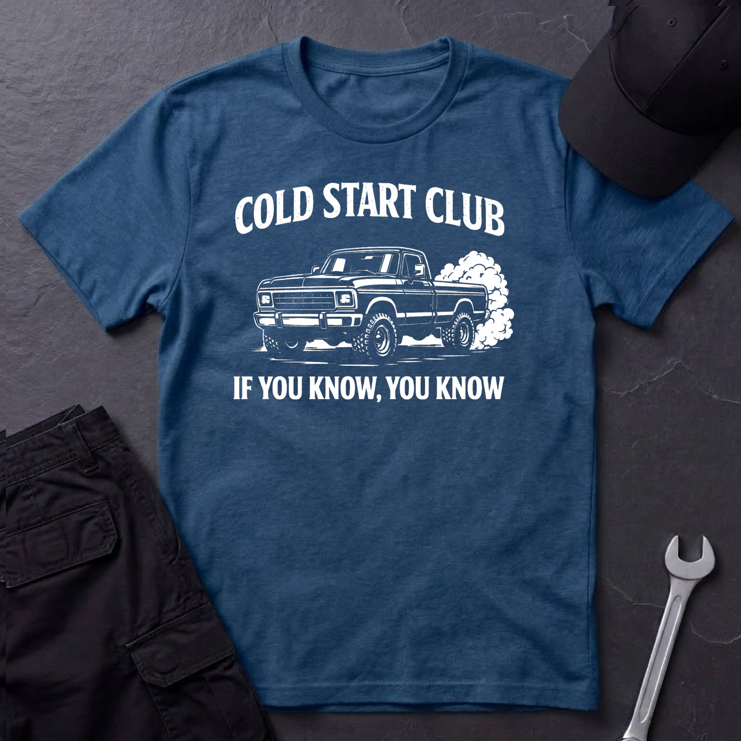 Cold Start Club Truck T-Shirt