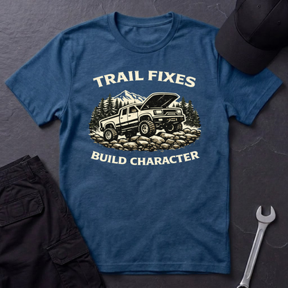 Trail Fixes Build Character  T-Shirt
