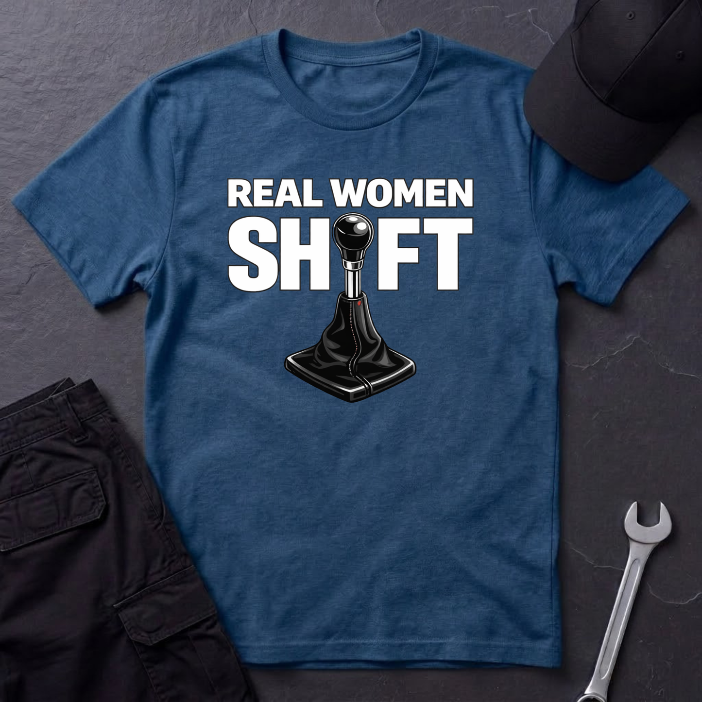 Real Women Shift white  T-Shirt