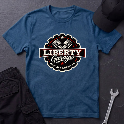 Liberty Garage  T-Shirt