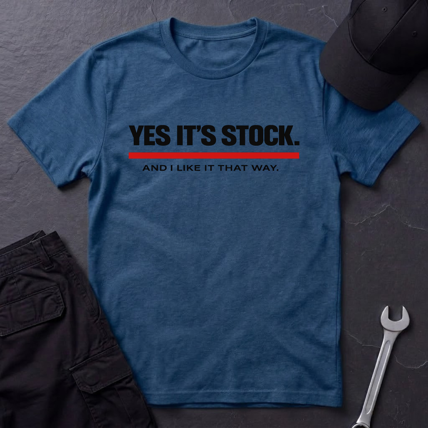 Yes It's Stock  T-Shirt
