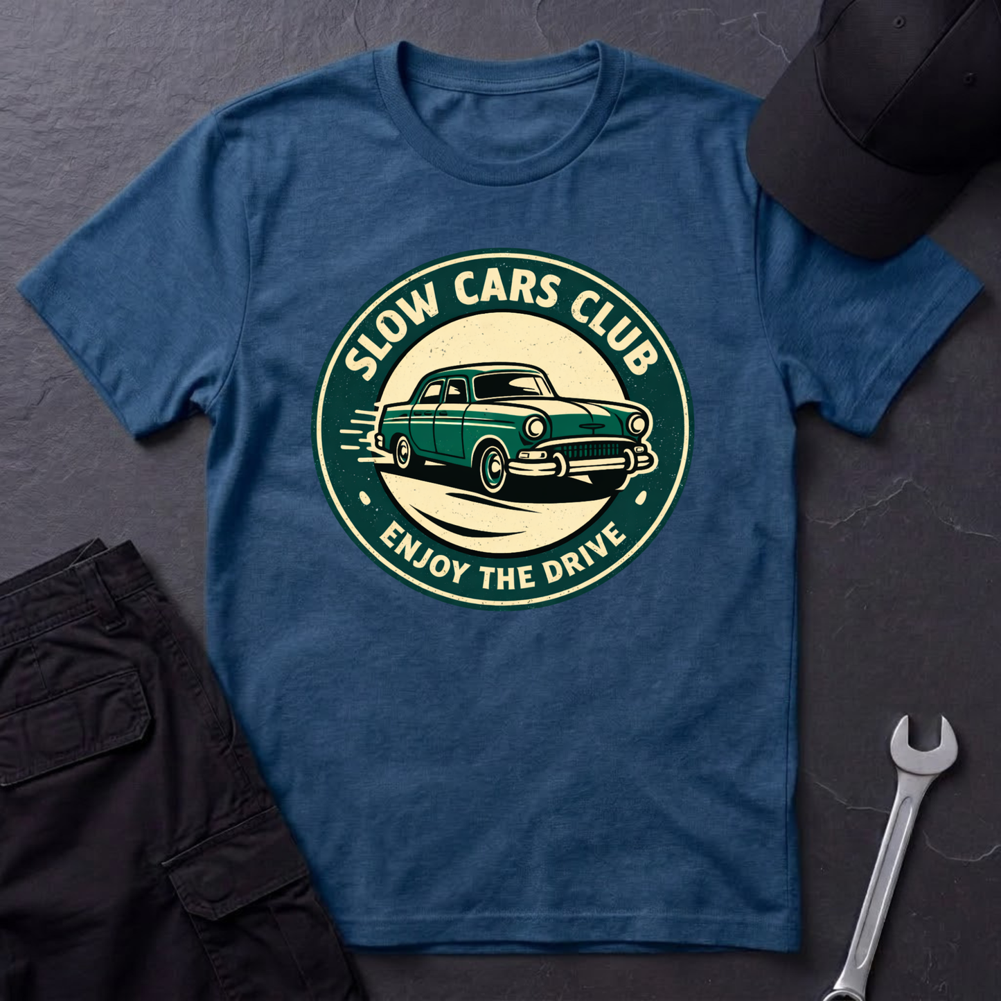 Slow Cars Club  T-Shirt