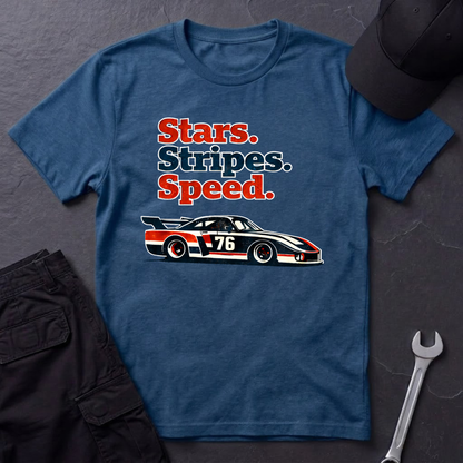 Stars. Stripes. Speed. T-Shirt